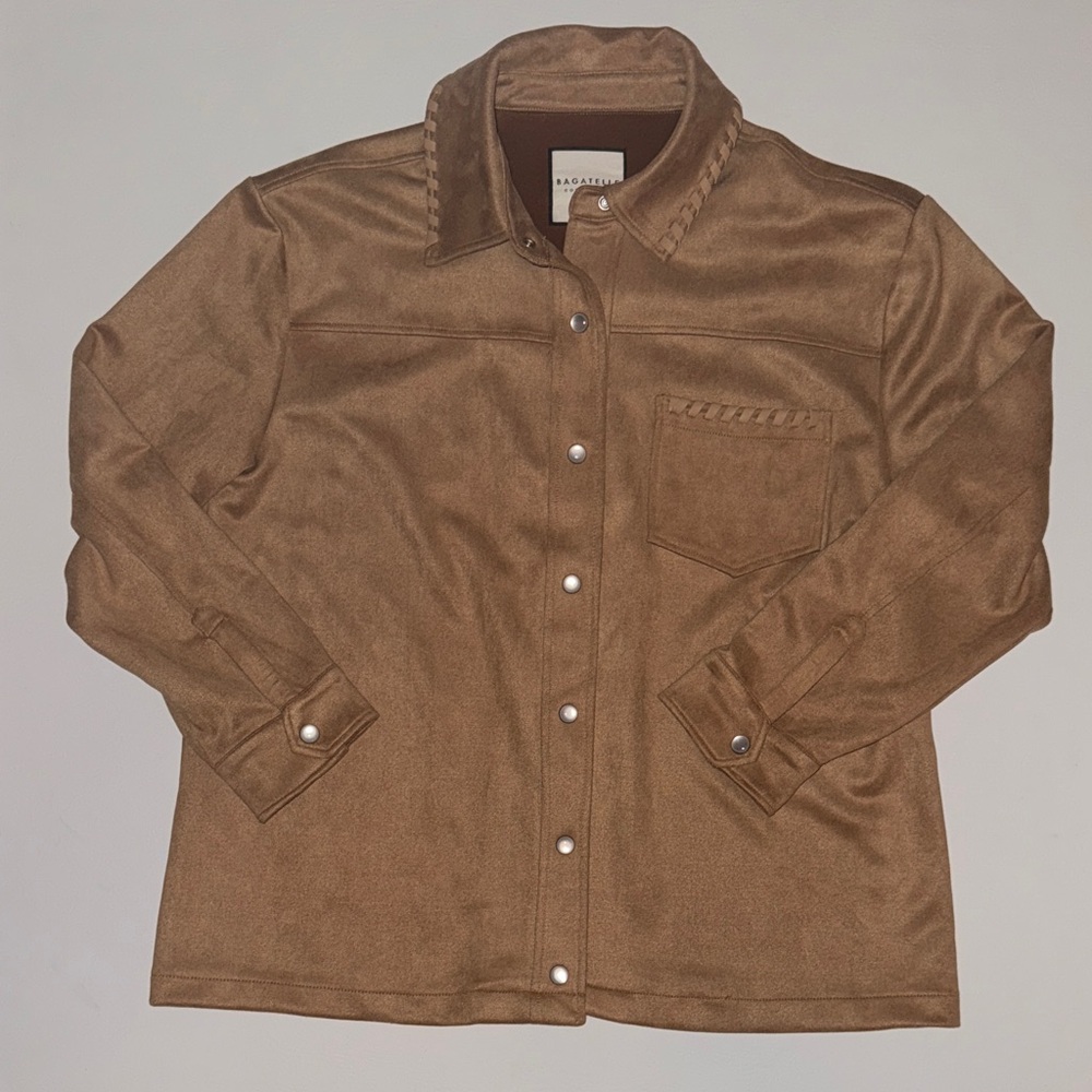 Bagatelle Brown Jacket Sz: L